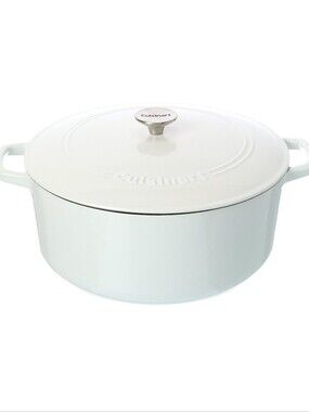 NWT Cuisinart Iron 9 Quart Round Casserole